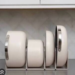 Caraway two piece magnetic pan racks